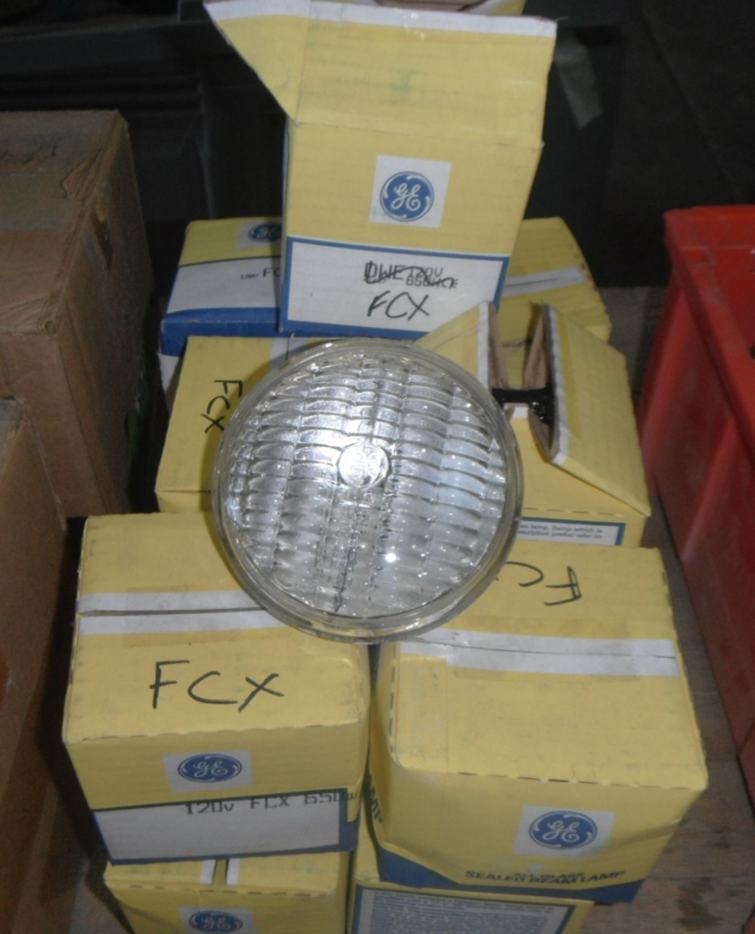 13x Par 36 FCX 120v 650W Bulbs - Used