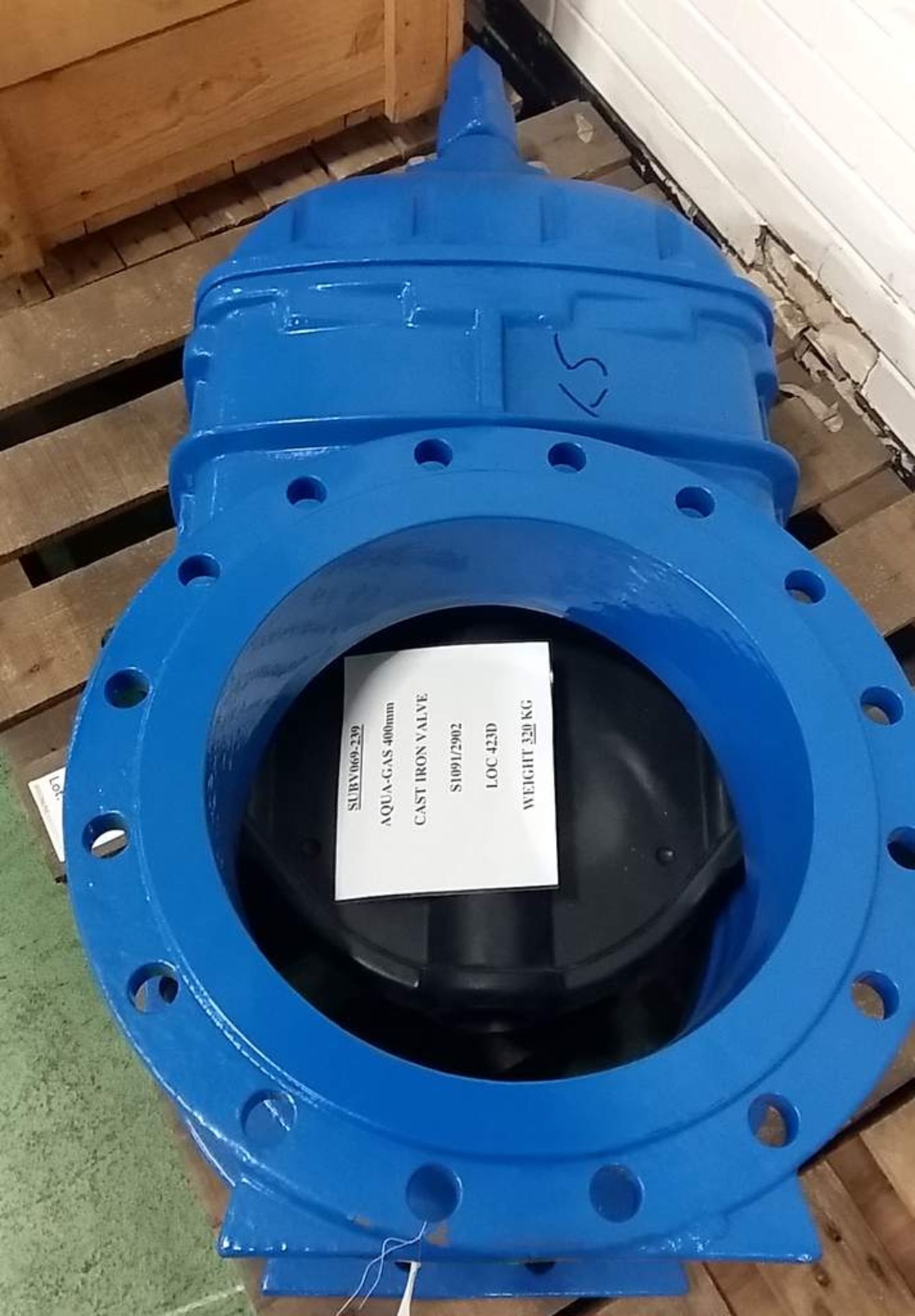 Cast iron aqua-gas valve 400mm - Image 3 of 3