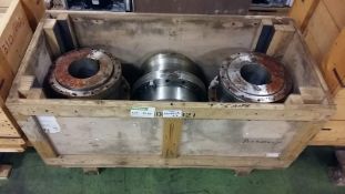 3x Heavy duty pipe section assembly