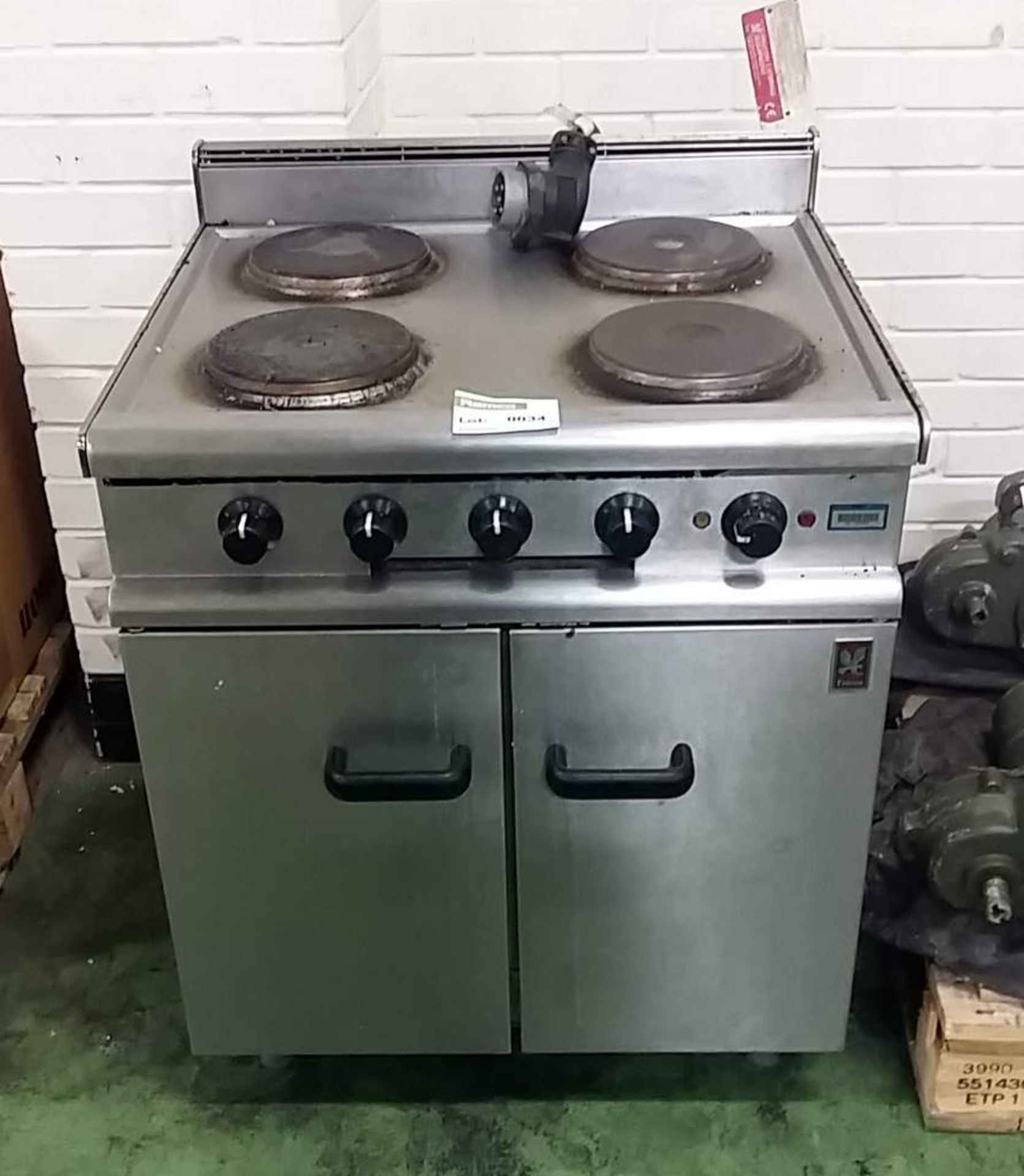 Falcon 4 ring oven - Model E350/30 - 3 phase