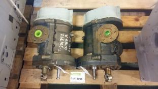 2x Actuator valve assembly