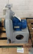 Centrifugal fan C/W motor