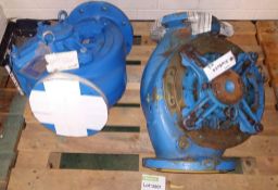 2x Hamworthy sea water pump - 150v 48 - 1770rpm