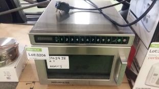 Menumaster microwave oven - Model: DEC14E2