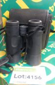 Pyser E8x42RM binoculars with case