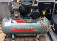 Easi Air E10 compressor - 240V - 1 ph - 2 HP - 100L - 150 max pressure