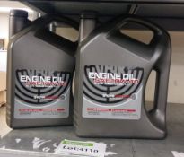 2x 4Ltr bottles Engine oil SAE 10W-40 Steyr Turbo Diesel