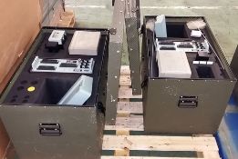 2x Thorn EMI TICM class 1 Adapter units in transit cases