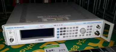 Marconi Instruments 9khz-2.4Ghz signal generator 2024