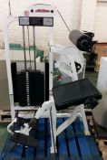 Life Fitness Low Back Extension gym station