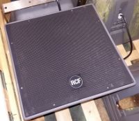 4x RCF P3115 speakers