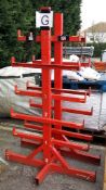 2x Cantilever racking uprights