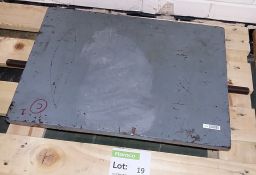 2ft x 1ft engineers plate