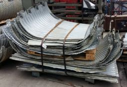 Corrugated sheeting panels