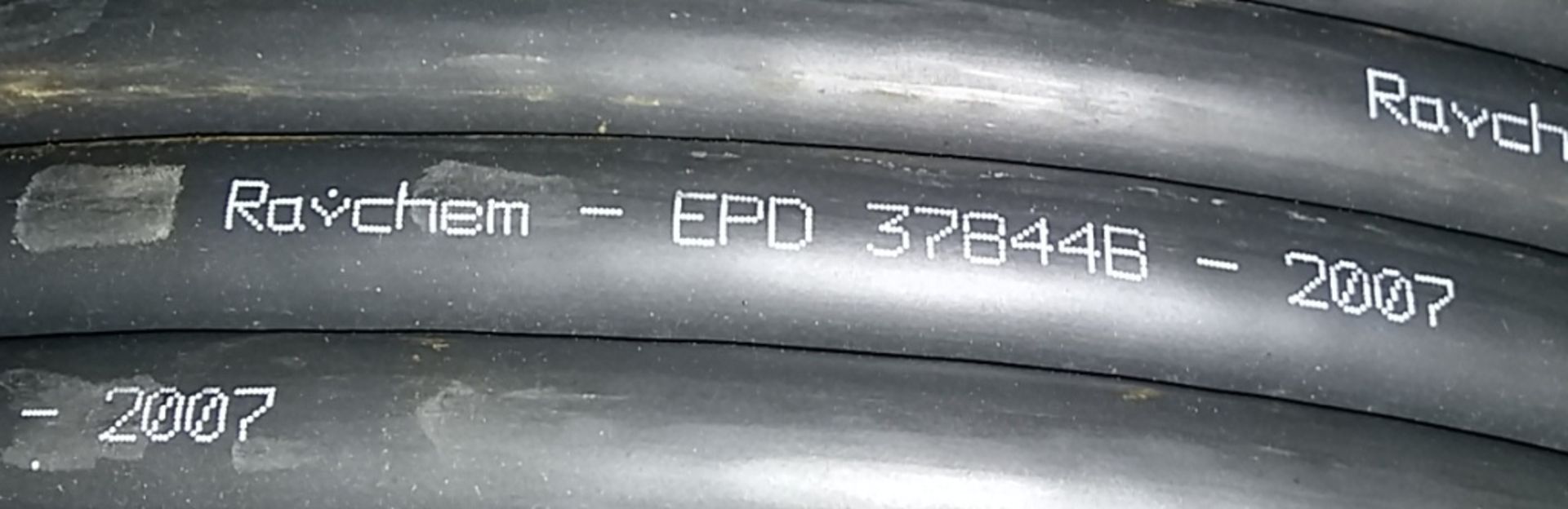 2x Reels of cable - 1x Raychem EPD 37844B - 2007, AEI cables 2007 - NES 527-521-6829 - unk - Image 3 of 3