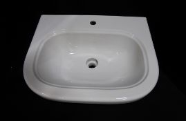 1 x Laufen LB3 Classic Washbasin 65cm 1 Taphole, White, Model 8016880001041
