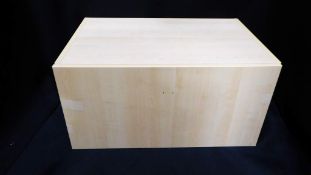 2 x Laufen Open Drawer Element (Covered Top) H380xW760xD500mm, Light Maple, Model 4.5621.3