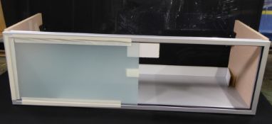 1 x Laufen LB3 Modern Washbasin Frame & Shelf 122x39x45cm, Wenge, Model 47796301705141