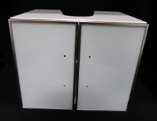1 x Laufen Case Plus Vanity Unit, Model H.4.7595.1.070.822.1 for 55cm Basin with 2 Doors -