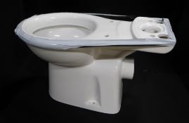 1 x Vitra Riva Close Coupled WC Pan, White, 6549-003-0101