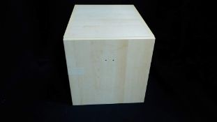 2 x Laufen Open Cabinet Element R/H Hinge Door H380xW380xD500mm, Light Maple, Model 4.5220