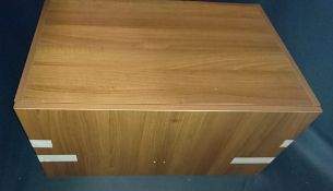2 x Laufen Open Drawer Element (Covered Top) H380xW760xD500mm, Walnut, Model 4.5621.3.030.