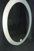 1 x Inda Smile 4300 Mirror 80cmx80cm with Frosted Surround