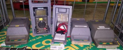 4x Fluke multimeter