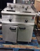 Falcon 350 double fryer