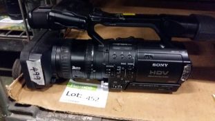Sony video camera HVR-71E