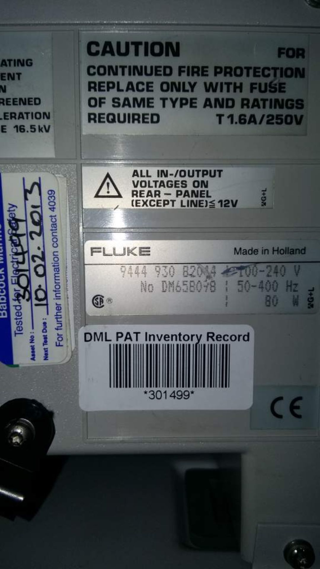 Fluke Oscilloscope PM3082 - Image 3 of 3