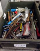 Assorted garage tools