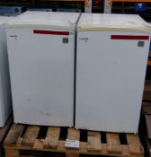 2x Domestic fridges (in need of deep clean)