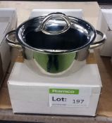 2x 18cm stew pan