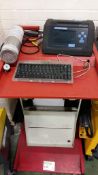 Oliver IGD Advanced 5 Gas analyser P550 diagnostic trolley