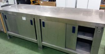 Stott Benham plate and food prep cabinet