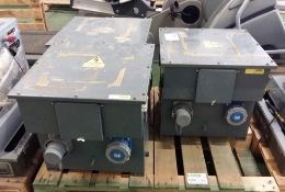 3x Blakley 10 Kva 400v-230v transformers