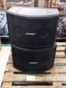 2x Bose panaray speakers 802 - 3