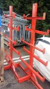 2x Cantilever Racking uprights