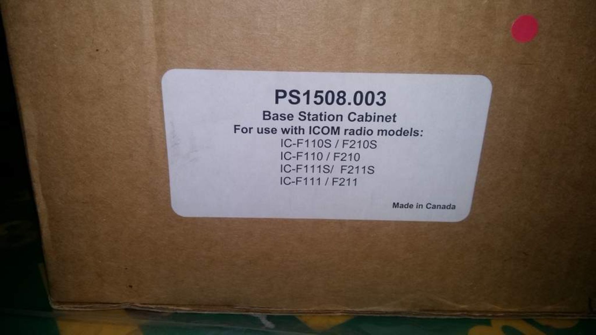 PS1508.003 base sections - for use with ICOM radios - Image 3 of 3