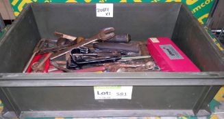 Assorted garage tools