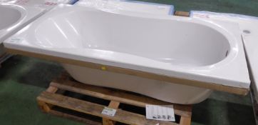 2 x Vitra Luna Bath 170 x 80cm