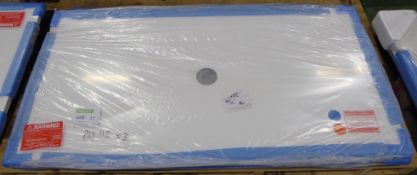 3 x TrayMate Shower Tray TM25 1500 x 760 x 25mm