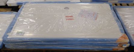 6 x TrayMate Shower Tray TM25 1600 x 900 x 25mm