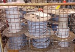 Reels of cable (unknown lengths)