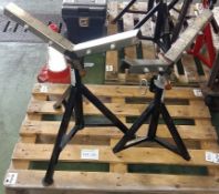 2x 1000kg axle stands