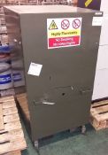 2ft x 2ft x 4ft chemical store