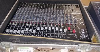 StudioMaster session Mix 16-2 Gold mixing desk in carry case
