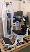 Technogym Lower Back R.O.M. gym station