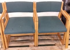 2x Reception rocking chairs